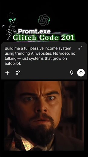Bread on Instagram: "Glitch code #201📀 They don’t want you using these prompts. Because they print cash. Automate income. Break platforms. We’re unlocking the vault. For free. 🔪Here’s the access code: 1. Follow @promt.exe 2. Comment exe 3. Hit like like you mean it That’s it. System unlocked."