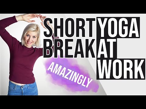 7 MIN Amazingly Short Yoga Break at Work | Office Yoga
