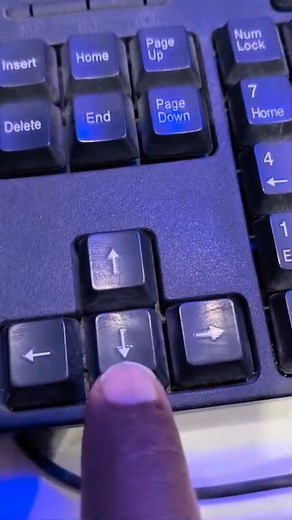 Cursor movement keys in keyboard #computereducation
