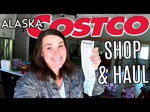 Alaska Costco Shop W/ Me & Haul | Back To School Prep