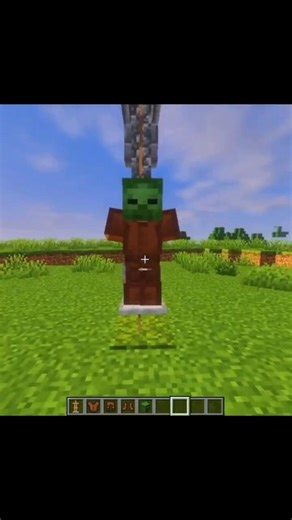 Minecraft Hanging Zombie Build 🧟‍♂️ | Easy Scary Decoration Trick! #gaming