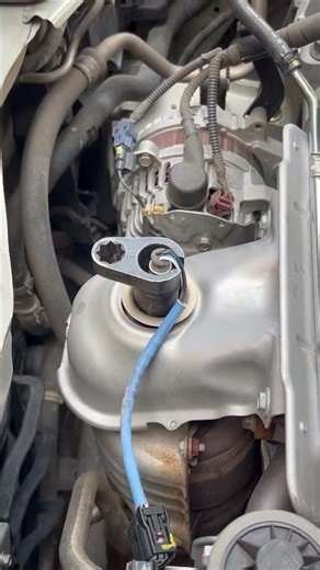 Oxygen sensor open and Check #alsharifauto #automobile #mechanic #diy #open #fyp #oil