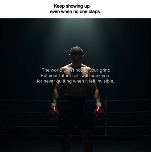 Why Silent Grind Beats Loud Applause