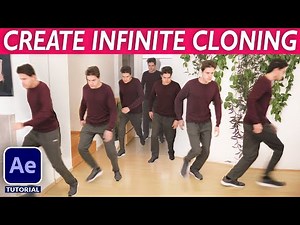 How to Create INFINITE CLONE LOOP! - After Effects VFX Tutorial