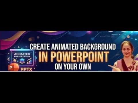 Animated background in Powerpoint