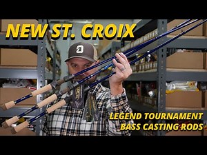 St. Croix's NEW Legend Tournament Bass Casting Rods