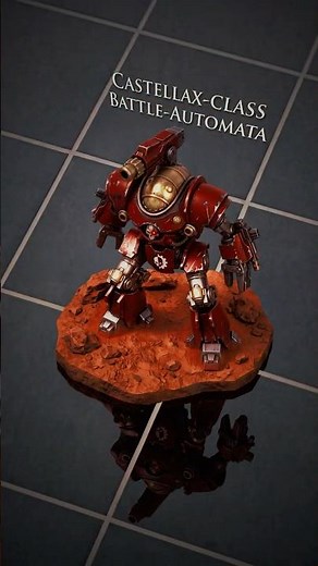 Adeptus Mechanicus: Automata and Cyborgs #warhammer #animation #miniature