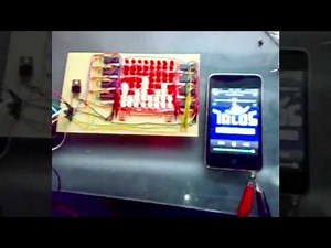 8x8 LED MATRIX w/ PWM & FFT [Arduino + 8 x 74HC595 Shift Register] Animation + Text Library