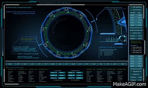 Stargate Atlantis Pegasus Gate Diagnostic 10 Hours on Make a GIF