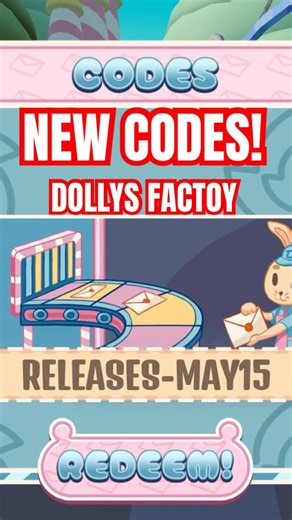 NEW WORKING DOLLY'S FACTORY CODES ON ROBLOX FOR MAY 2026!