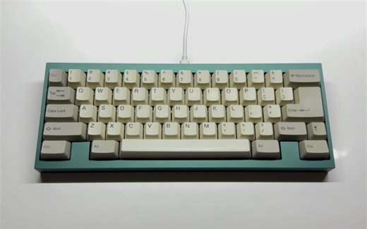 【水视频】ALPS SKCM BLUE 口子蓝轴打字音(好听段落轴！