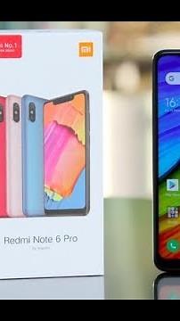 Redmi Note 6 Pro Unboxing (4GB/64GB, RED)2019