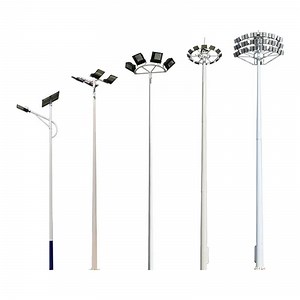 [Hot Item] Customized Street Light Pole Lighting Poles for Football Stadiums Road Lamp Post