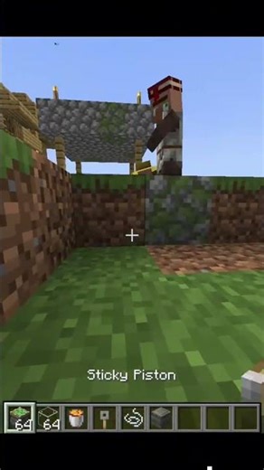 minecraft Automatic path tutorial #minecraft #build #memes #aliza #sehar #shorts #creative