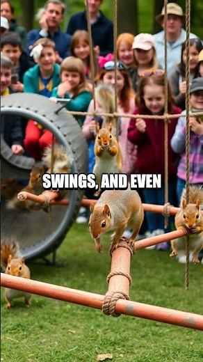 The Eccentric World of Competitive Squirrel Obstacle Courses