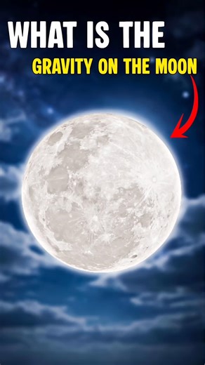 Chand par gravity kitni hai?