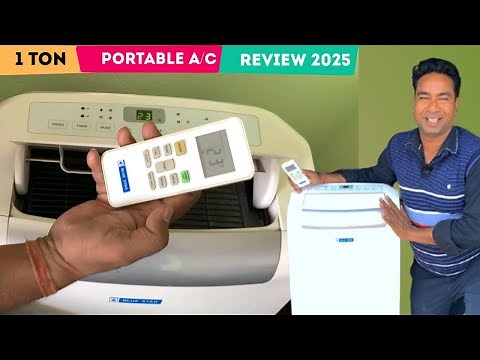 Blue Star - 1 Ton Portable AC Air Conditioner Review 2025 || Cheap & Best for installation in Room