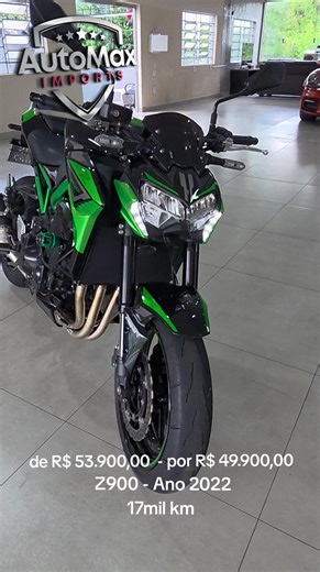 z900 2022 com 17mil km zera!! valor R$ 49.900 aceito troca e Financiamos (19) 97810-9940