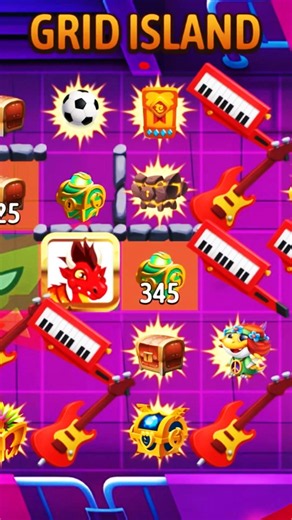 Grid Island To Unlock New Dragons | Dragon City #dragoncity #dragoncitygame #shorts
