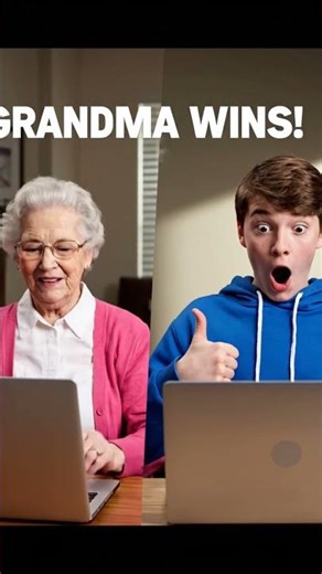 Can Grandma Beat Her Grandson on the Computer with AI?