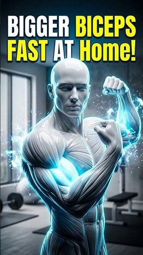 Home Biceps Workout with Resistance Band 🔥 Bigger Arms at Home | 3 Best Exercises
