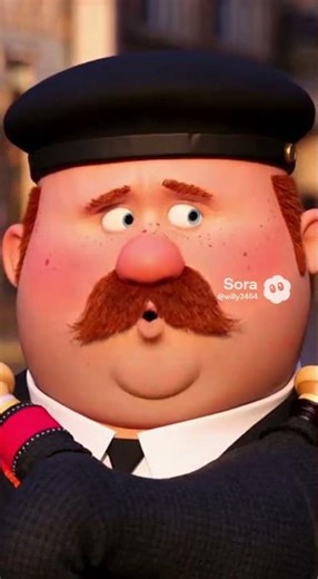 Who Farted? A Hilarious Pixar Animation in Edinburgh’s Bagpipe Scene! #funny #funnyimages