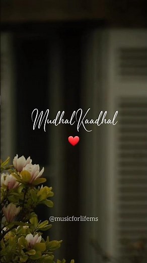 Mundhinam Parthene Song Lyrics 💞 whatsapp status video #music #shorts #subscribe