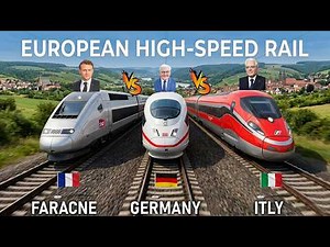 Europe’s High-Speed Rail Showdown: France vs Germany vs Italy”