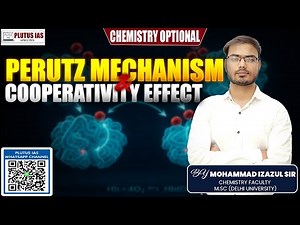 Perutz Mechanism & Cooperativity Effect | Md. Izazul Sir | Bioinorganic Chemistry | Plutus IAS