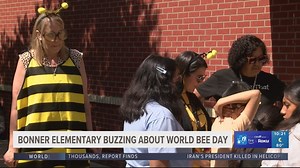 Bonner Elementary students learn about importance of bees for World Bee Day