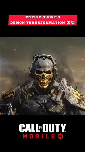 Mythic Ghost [Eternal Siege] 💀🔥 Demon Transformation | Call of Duty Mobile