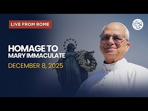 Pope Leo XIV’s Homage to Mary Immaculate | LIVE from Piazza di Spagna, Rome