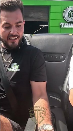 Super Trucker in a Super Car!