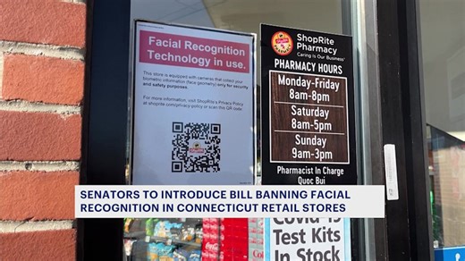 State senators to introduce bill banning facial recognition technology in Connecticut retail stores