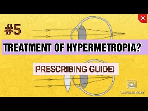 #5 TREATMENT OF HYPERMETROPIA || Principles of hypermetropic correction || AAO guidelines