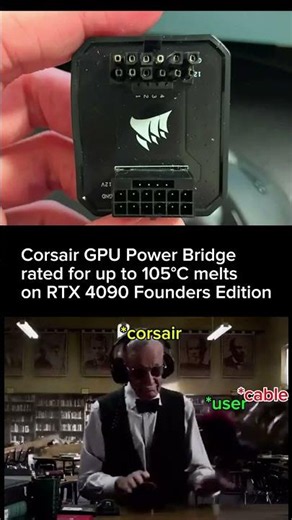 Corsair Said 105°C… RTX 4090 Said Nope