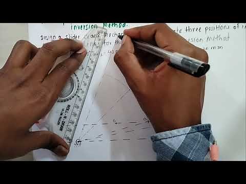 THREE POSITION SYNTHESIS OF SLIDER CRANK MECHANISM BY INVERSION METHOD