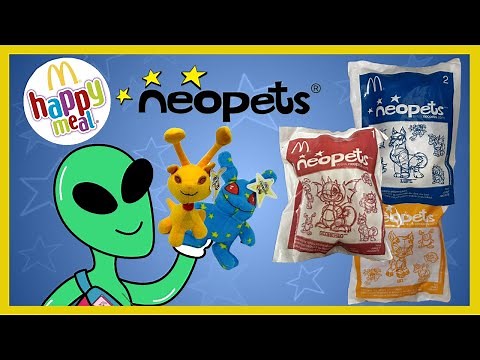 ⭐ Celebrating 20 Years of Mcdonald's Neopets | Opening all 16 Original Neopets Happy Meal Toys