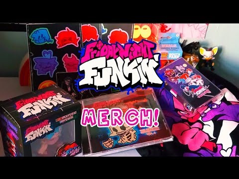 FNF MERCH‼️🎤 || Bf figure, stickers, cd, cassette and t-shirt! || ~☆