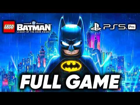 LEGO Batman Legacy of the Dark Knight - Full Game Gameplay Walkthrough Longplay (PS5 Pro)