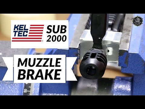 KEL TEC SUB 2000 Gen 2 Muzzle Brake - KEL TEC SUB 2000 Accessories! M*CARBO