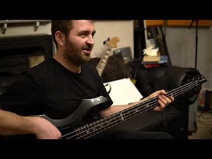 Tom Araya Slayer ESP Kiso Custom Shop signature bass play demo by Mike Prince