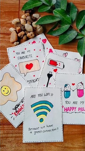 8 Easy & Beautiful Mini Card Ideas | DIY Cute Mini Cards for Gifting 💌#subscribe #minicard #shorts