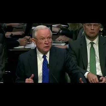 Watch Live Attorney General Jeff Sessions Testifies Before Senate Judiciary Committee (142) #sh