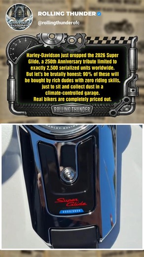 The 2026 Harley Super Glide is NOT for Real Riders 💢