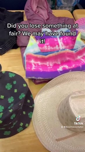 Did you lose something at the Pima County Fair? We may have found it! Call 520-762-9100 to claim. | Pima County Fair