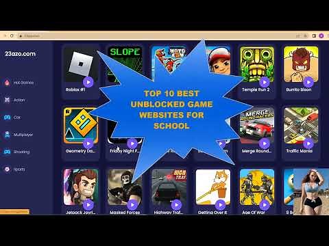 TOP 10 BEST UNBLOCKED GAME WEBSITES FOR SCHOOL-01 GAME SLOPE