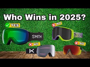 TOP 5 Best Ski Goggles 2025 - The Only 5 You Should Consider Today