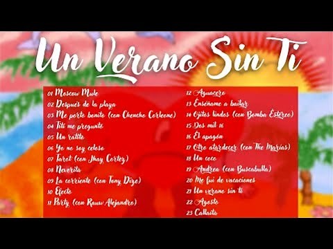 Bad Bunny - Un Verano Sin Ti (Album Completo) | Full Album (Ojitos lindos, Callaíta, Party)