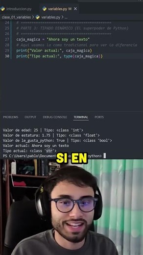 Tipado Dinámico en python!!
